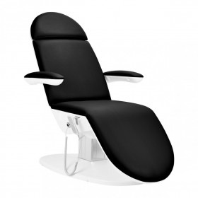 Косметологическое кресло 2240 (3-х моторное), чёрно-белое